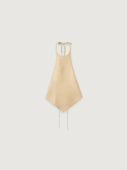 TIGHT FIT LINEN BODICE BLOUSE