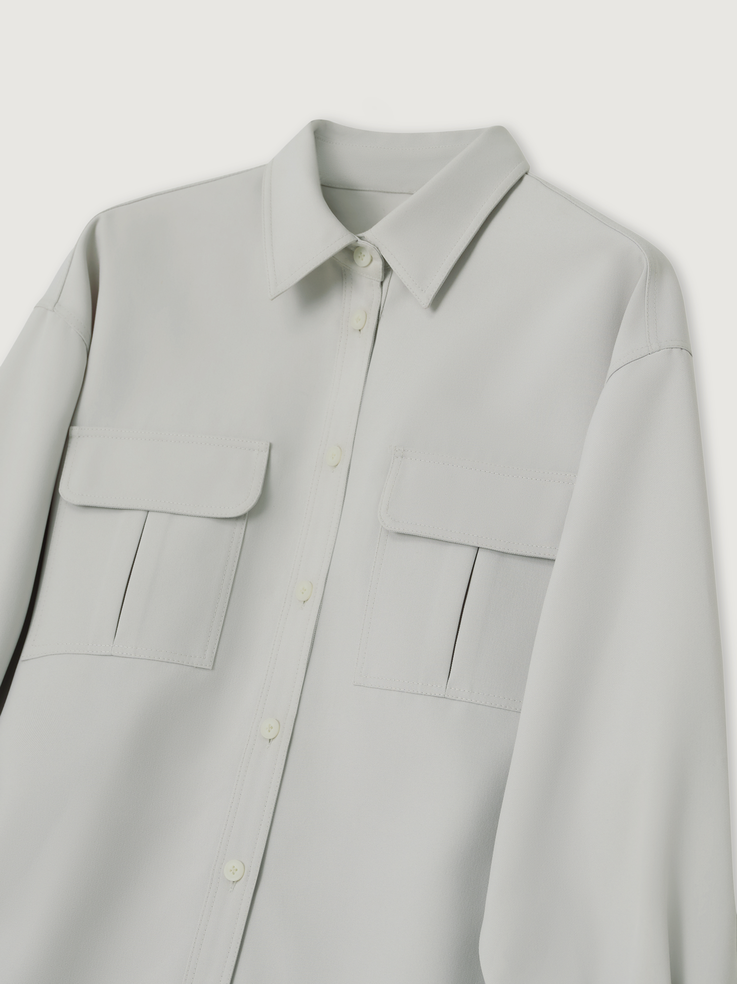 POD商品-OVERSIZED COTTON POCKET SHIRT