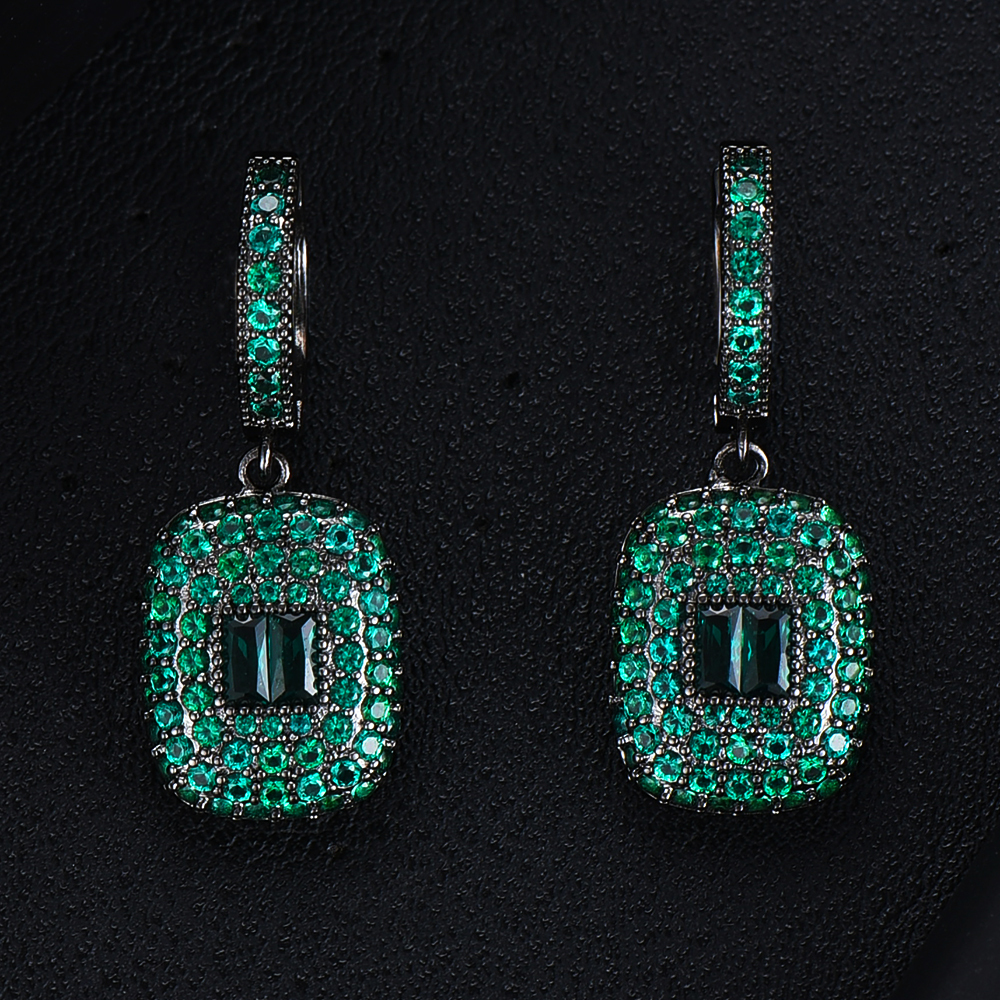 GODKI New Trendy Fashion Drop Earrings For Women Wedding Cubic Zirconia Dubai Bridal Earrings Costume Jewelry 2020 Summer Party