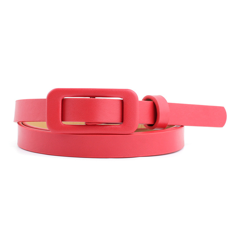 12 Styles Women Belts Luxury Brand Double Circle Buckle PU Leather Waist Strap Jeans Trousers Casual Ladies Female Waistband