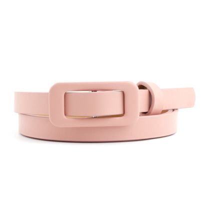 12 Styles Women Belts Luxury Brand Double Circle Buckle PU Leather Waist Strap Jeans Trousers Casual Ladies Female Waistband