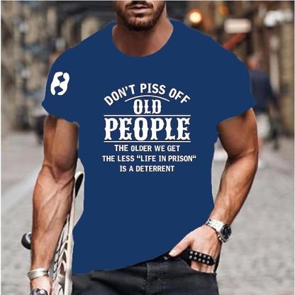 Men's Tee T shirt Shirt 3D Print Graphic Letter Plus Size Short Sleeve Casual Tops Basic Designer Slim Fit Big and Tall Blue Red Black