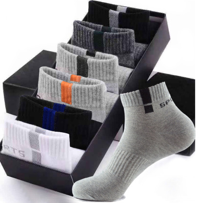 10 Pieces/Pack Men Cotton Socks Breathable Non-slip Summer Ankle Socks Women Mesh Boat Socks Men Short Socks Plus Size(EU39-46)
