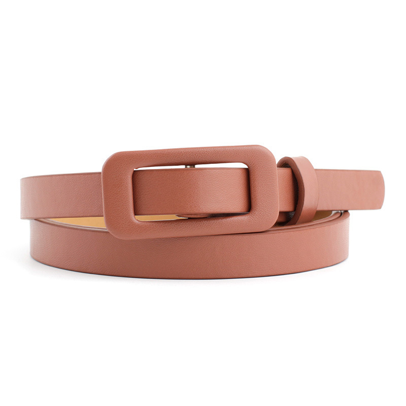 12 Styles Women Belts Luxury Brand Double Circle Buckle PU Leather Waist Strap Jeans Trousers Casual Ladies Female Waistband