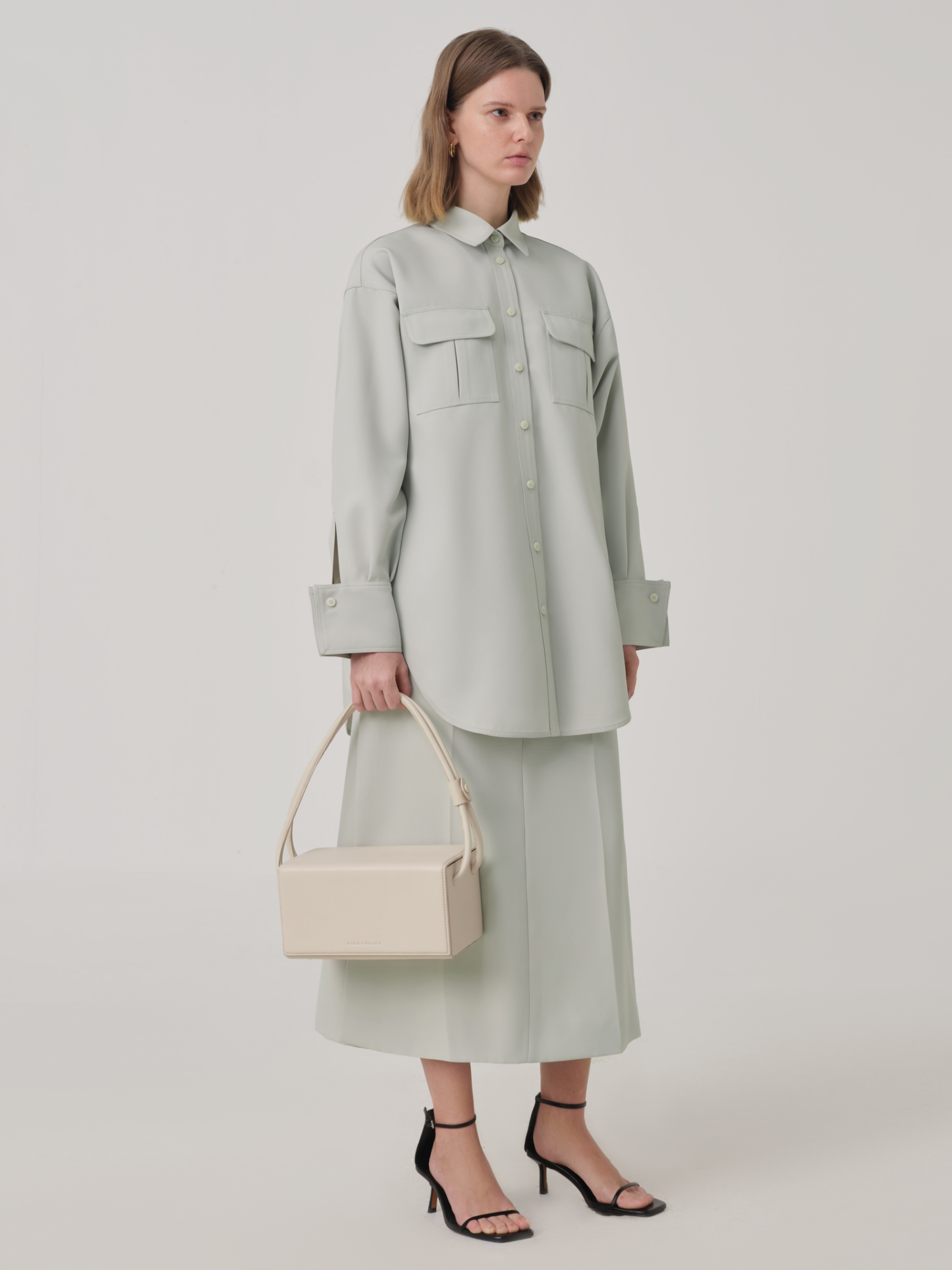 POD商品-OVERSIZED COTTON POCKET SHIRT
