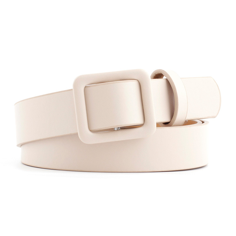 12 Styles Women Belts Luxury Brand Double Circle Buckle PU Leather Waist Strap Jeans Trousers Casual Ladies Female Waistband
