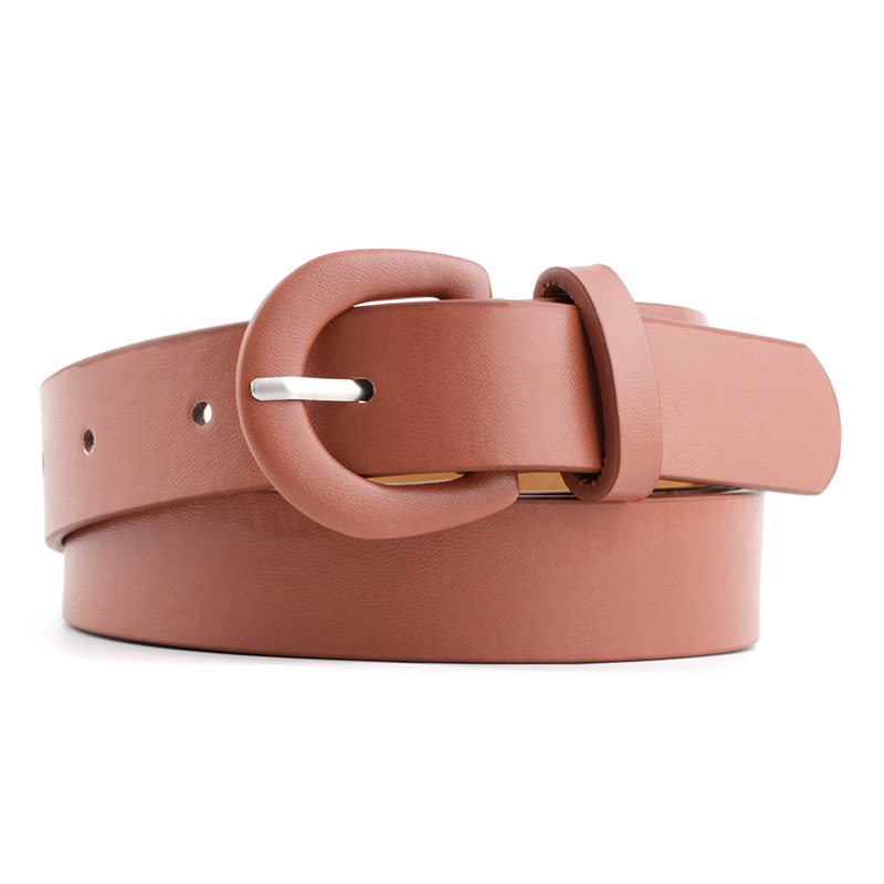 12 Styles Women Belts Luxury Brand Double Circle Buckle PU Leather Waist Strap Jeans Trousers Casual Ladies Female Waistband